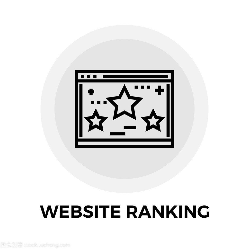 網(wǎng)站排名線圖標